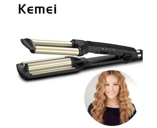 Kemei 3 Barrel Hair Waver