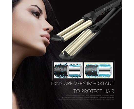 Kemei 3 Barrel Hair Waver