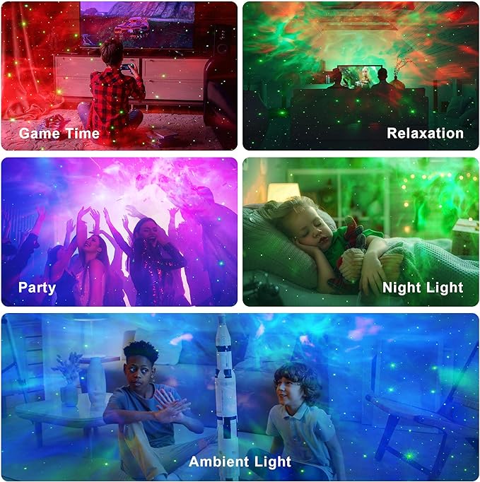 Star Projector Galaxy Light, Astronaut Light Projector