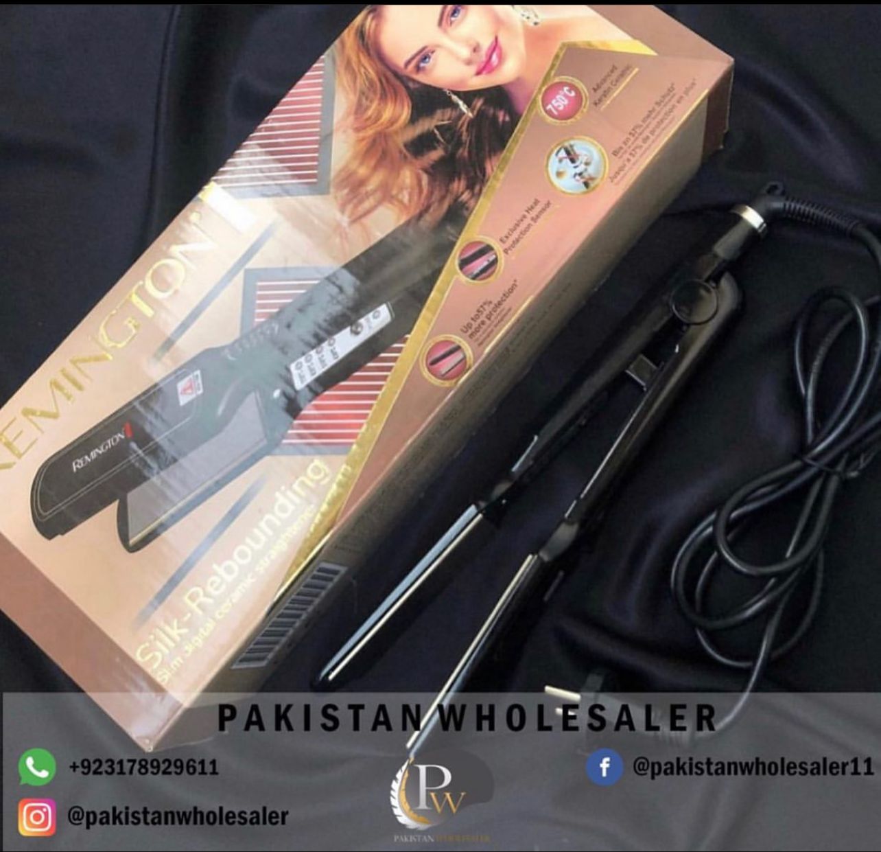 Silk Rebounding Hair Straightener