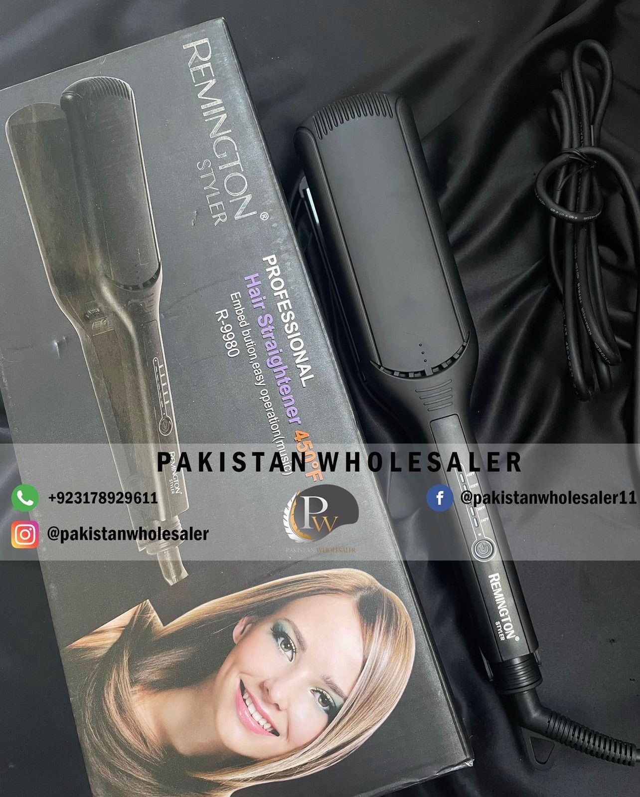STYLER PROFESSIONAL HAIR STRAIGHTENER R-9980
