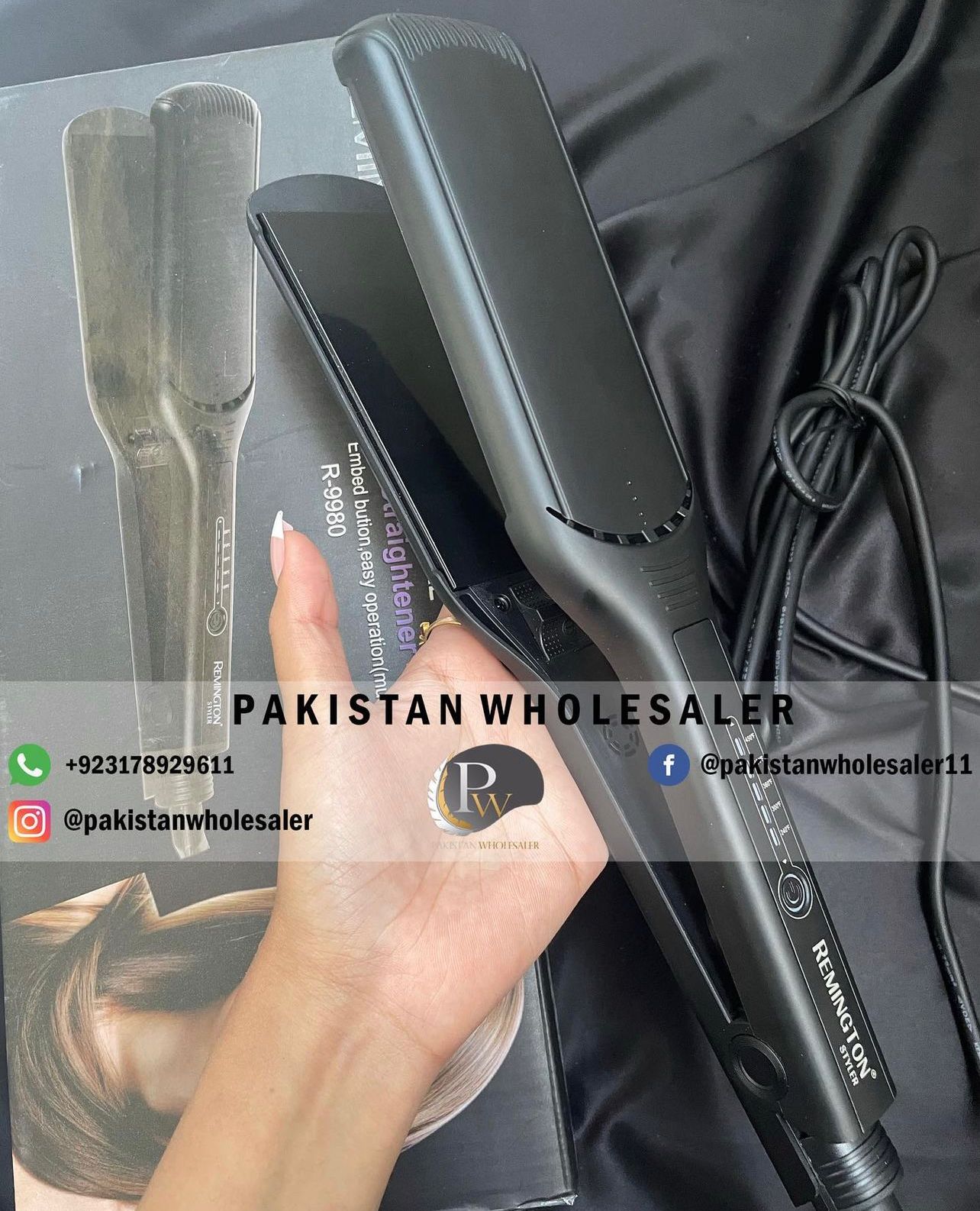 STYLER PROFESSIONAL HAIR STRAIGHTENER R-9980