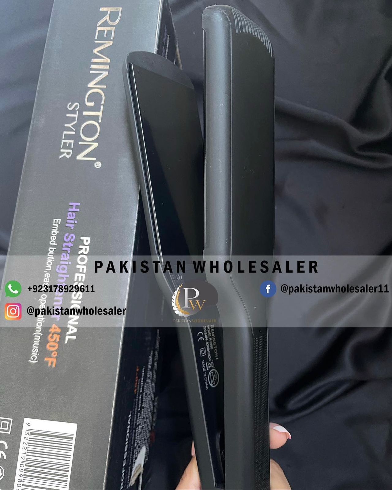 STYLER PROFESSIONAL HAIR STRAIGHTENER R-9980