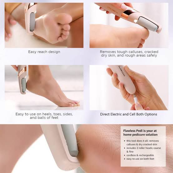 Pedi Electronic Tool File and Callus Remover, Pedicure