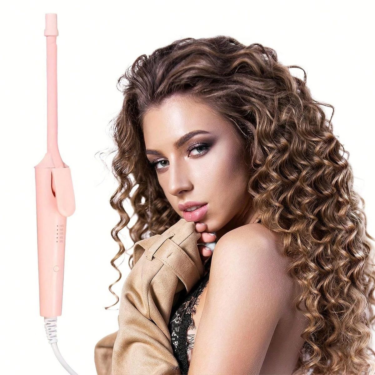 Curler iron noodle