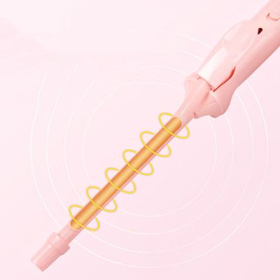 Curler iron noodle