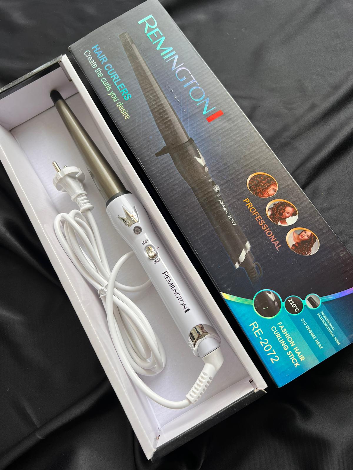 Keratin Infused Tapered Curling Wand For Natural Curls