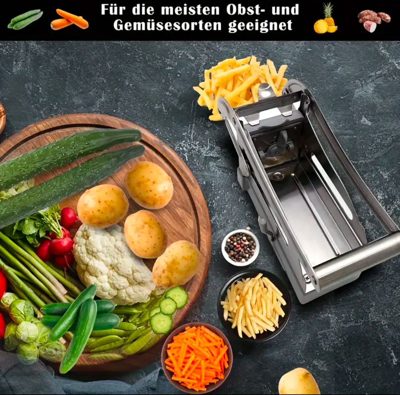 Stainless Steel Potato French Fries Cutter
