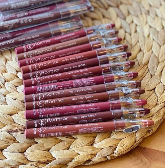 Flormar Lip Pencils - Pack of 12