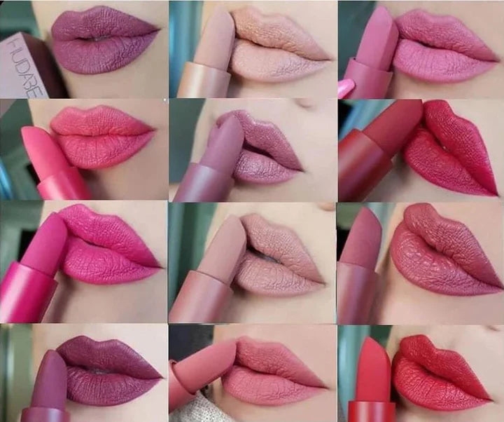 Beauty Matte Lipstick 12 Pcs Set