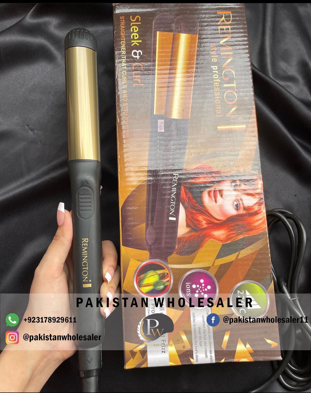 Sleek And Curl Straightener