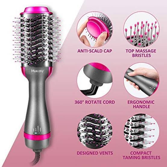 HIGH QUALITY ONE STEP HOT AIR BRUSH ( DRYER + STRAIGHTENER )