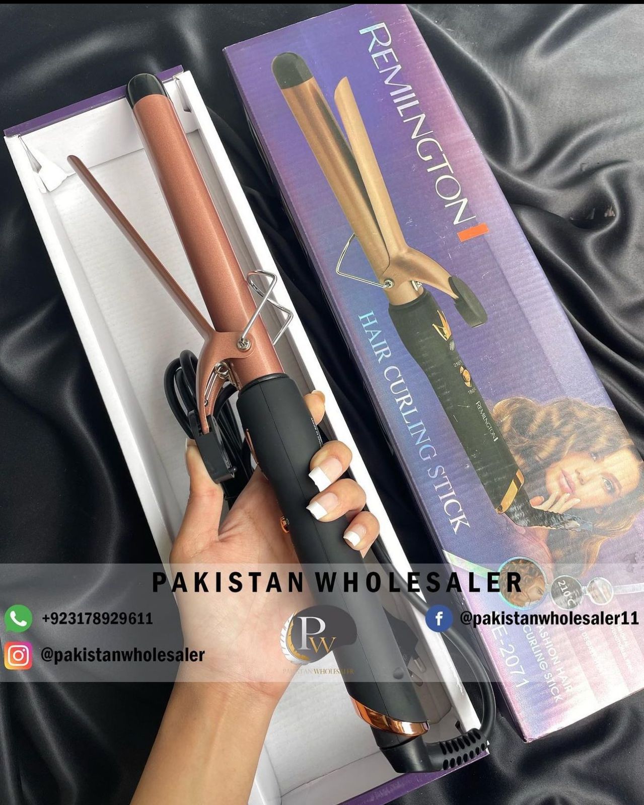 Professional Hair Curling Rod