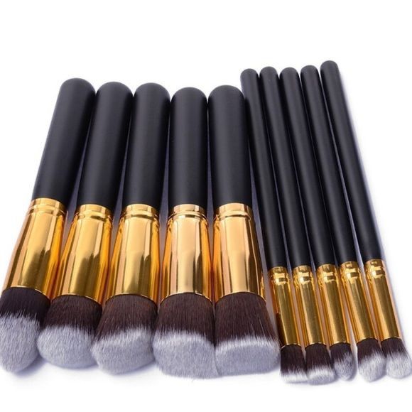Makeup Brushes (Pack of 10)