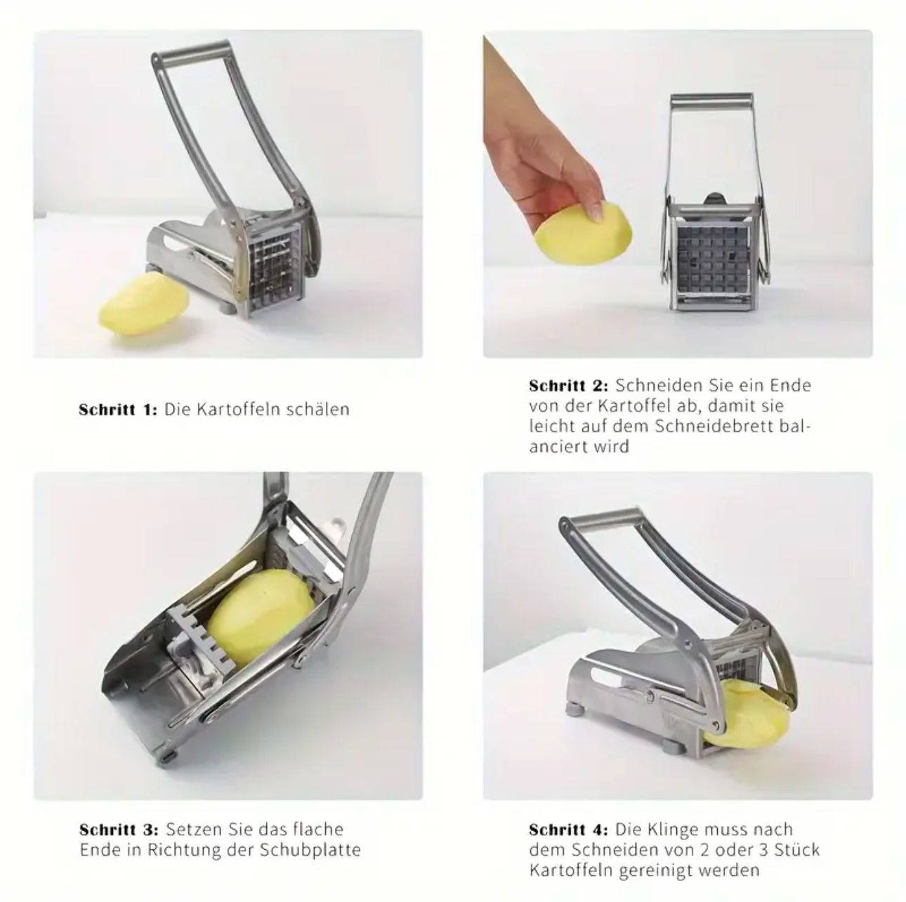 Stainless Steel Potato French Fries Cutter