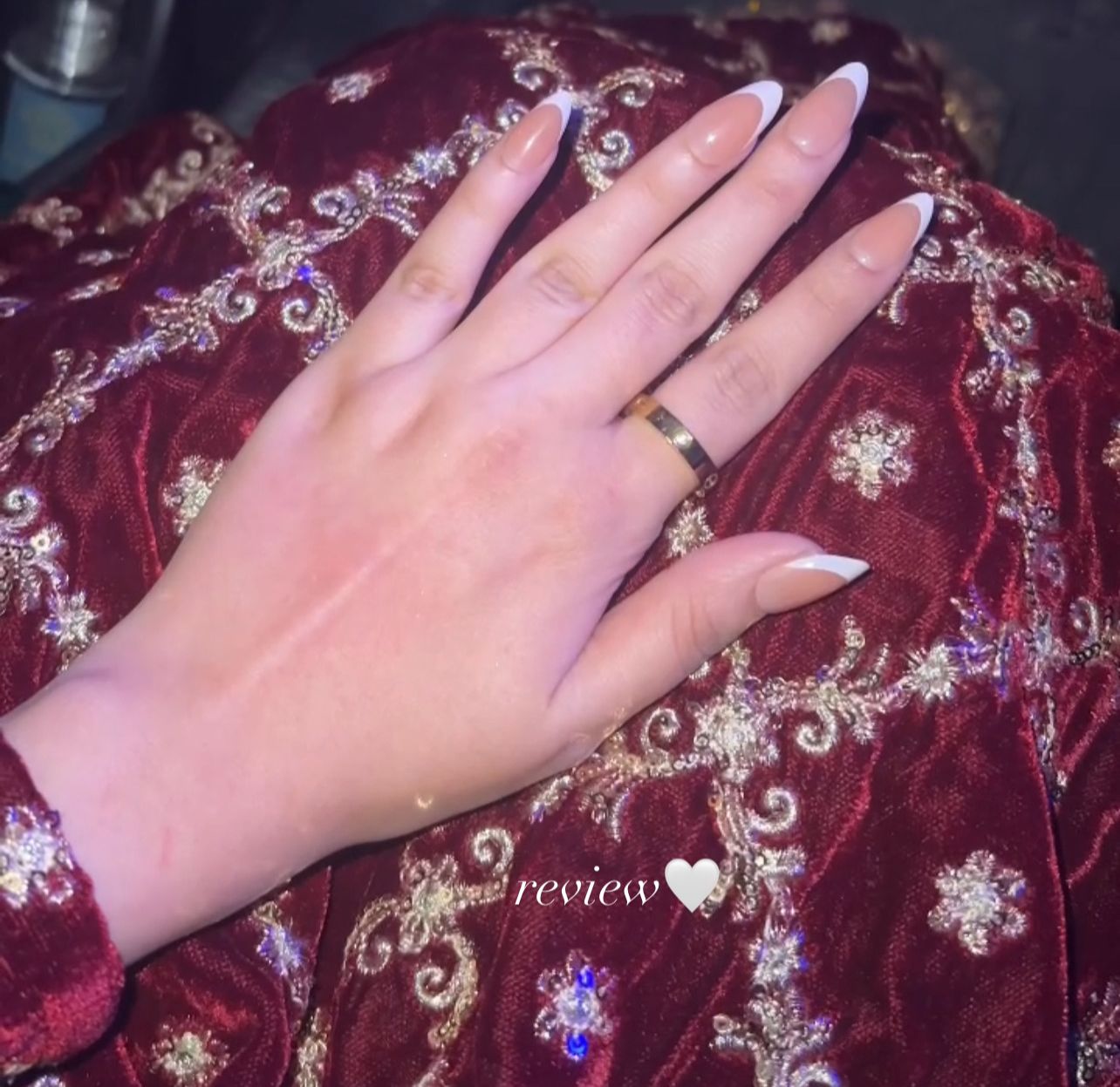 French Oval Nails (Natural Looking)
