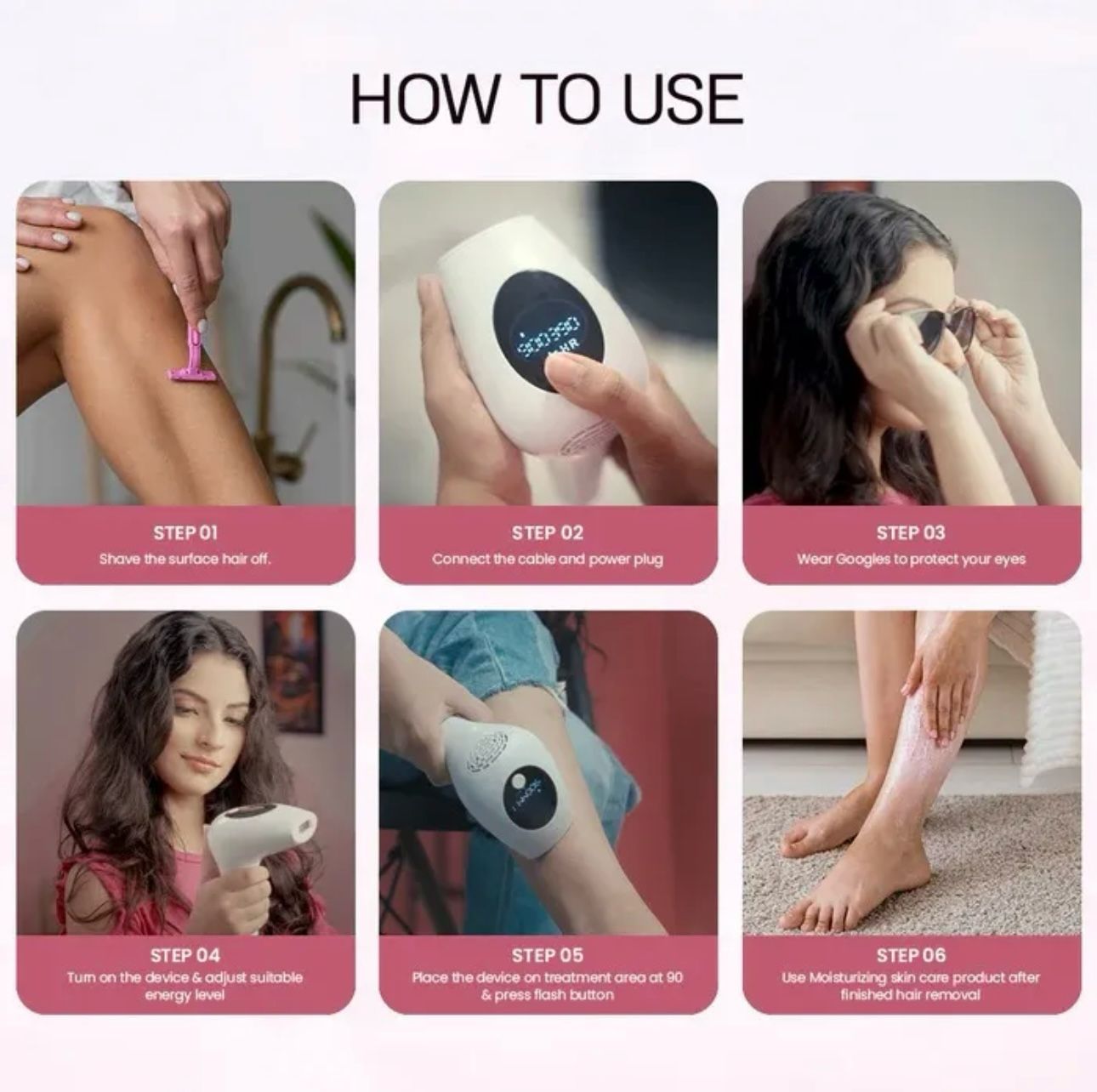 Professional IPL Laser Hair Removal Device💕