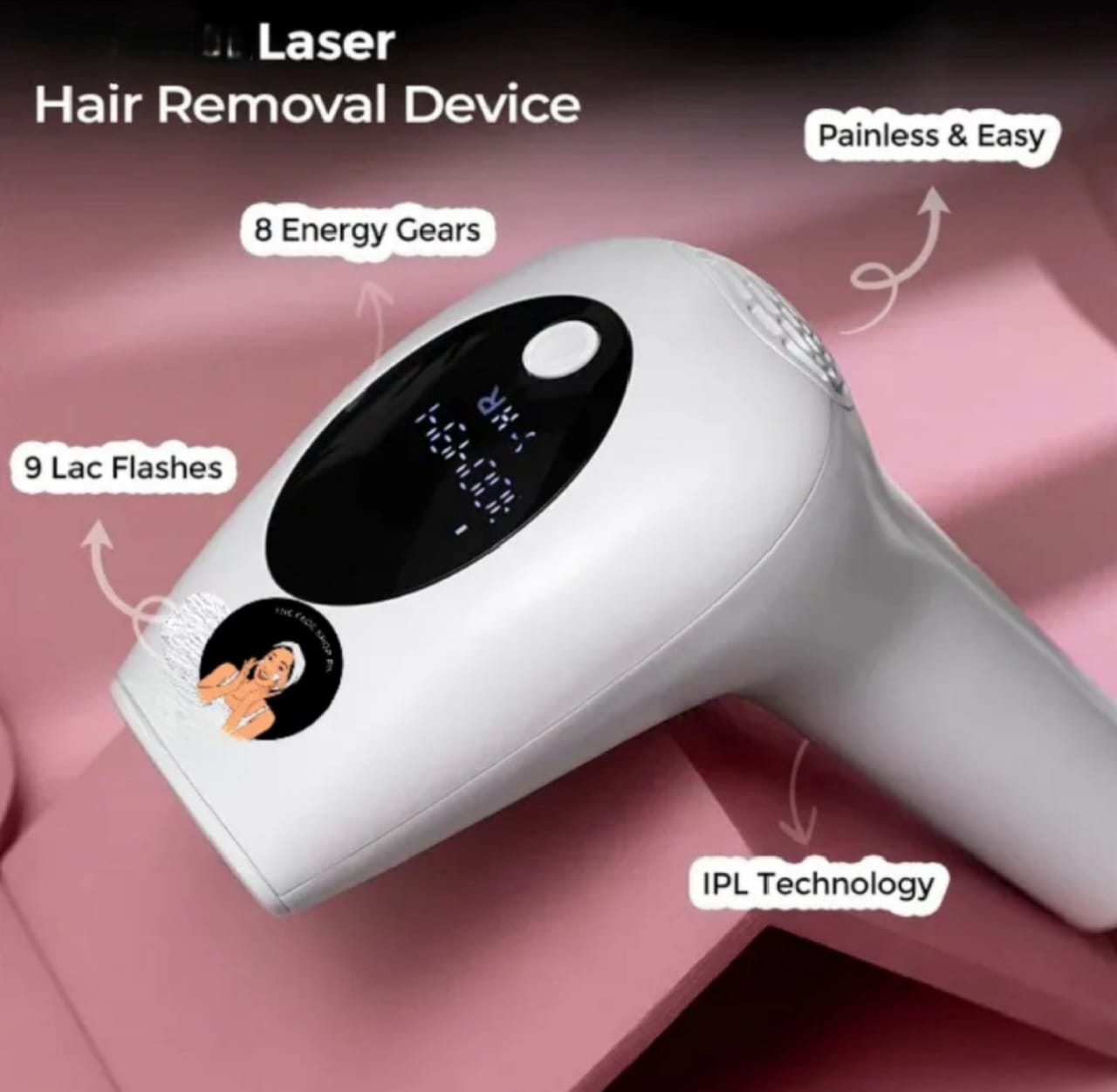 Professional IPL Laser Hair Removal Device💕