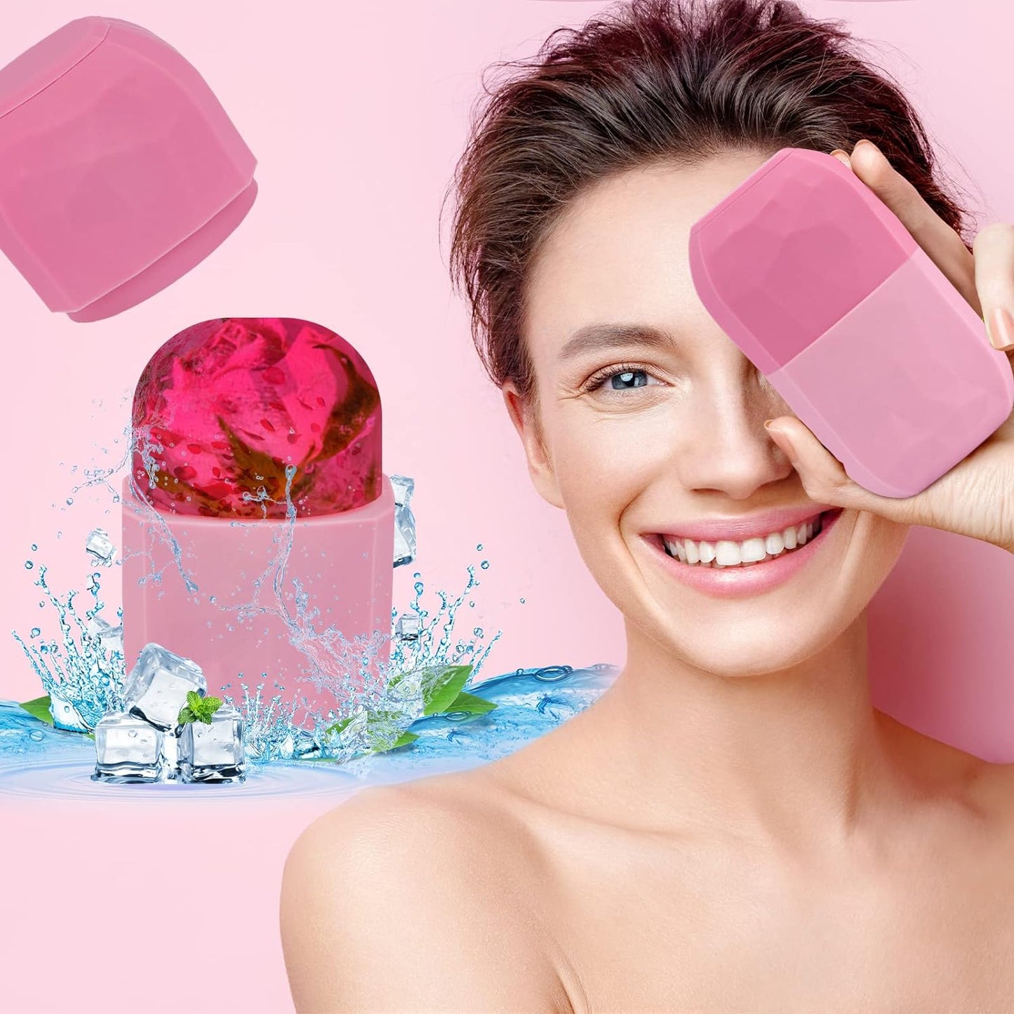 Silicon Facial Ice Roller